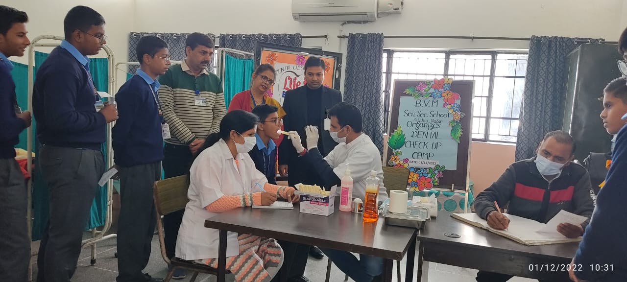 Free Dental Check up camp organized