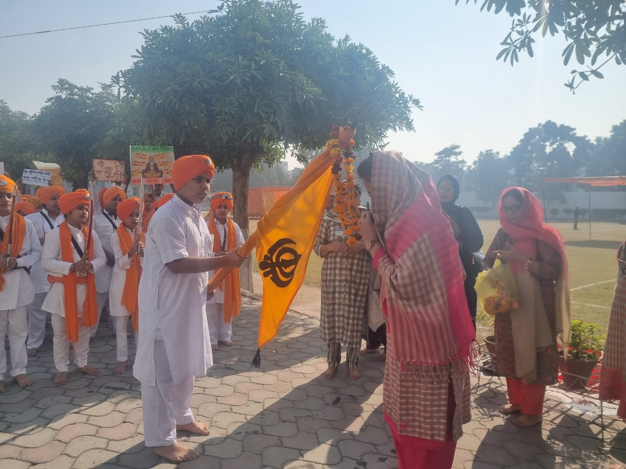 Gurpurb celebrated with devotion at BVM School Kichlu Nagar