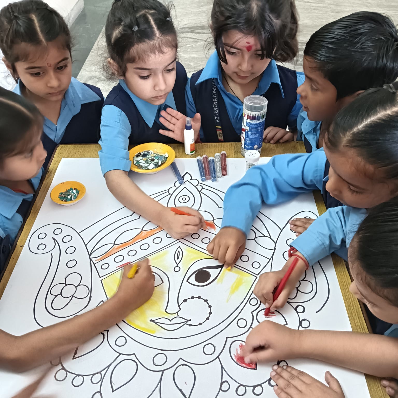 BVM Kitchlu Nagar celebrates Ma Durga Ashtami and Ram Navmi