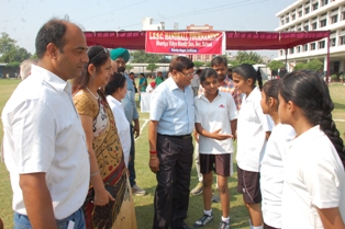Whirlwind start of LSSC Handball Tournaments at B.V.M.Kitchlu Nagar